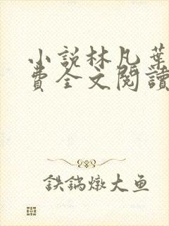 小说林凡叶惜免费全文阅读