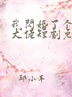 我闪婚了个财阀大佬短剧免费观看