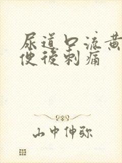 尿道口流黄脓小便后刺痛