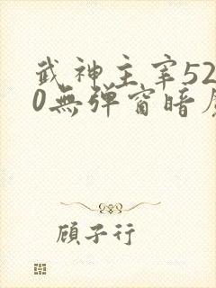 武神主宰5200无弹窗暗魔师