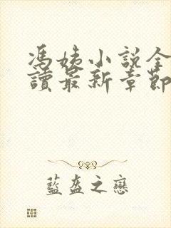 冯姨小说全文阅读最新章节列表