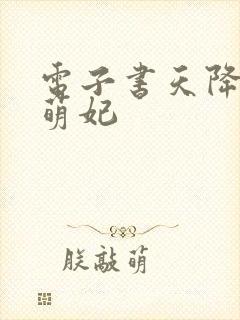电子书天降神医萌妃
