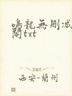 鸣龙无删减笔趣阁txt