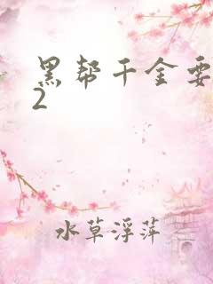 黑帮千金要结婚2