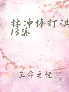 林冲棒打洪教头13集