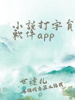 小说打字员赚钱软件app
