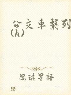 公交车系列小说(h)