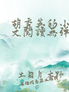 胡秀英的小说全文阅读无弹窗