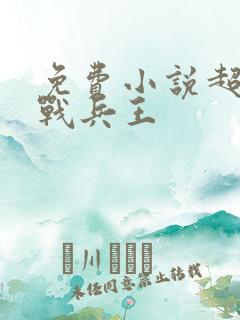 免费小说超级特战兵王