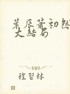 叶辰萧初然最新 大结局