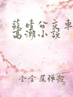 苏晴公交车被弄高潮小说