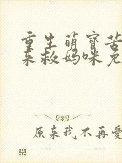 重生萌宝苦尽柑来救妈咪免费观看