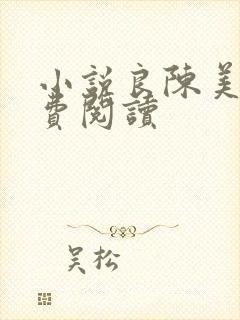 小说良陈美锦免费阅读