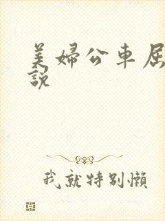 美妇公车屈辱小说