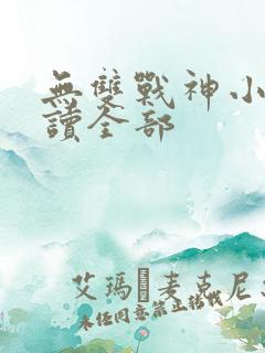 无双战神小说阅读全部