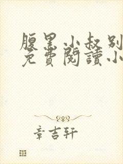 腹黑小叔别撩我免费阅读小说
