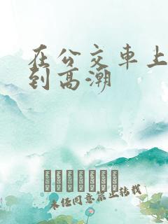 在公交车上被蹭到高潮