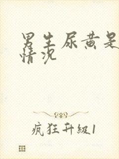 男生尿黄是什么情况