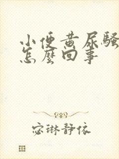 小便黄尿骚味重怎么回事