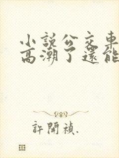 小说公交车被上高潮了还能坐吗小说