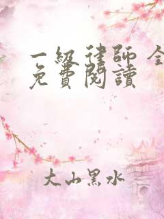 一级律师 全文免费阅读