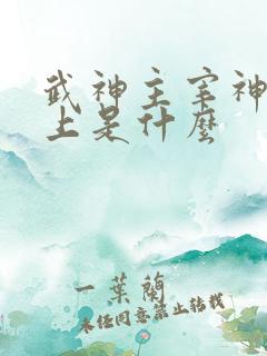 武神主宰神帝之上是什么