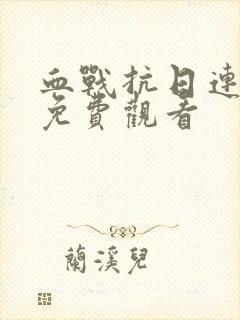 血战抗日连续剧免费观看