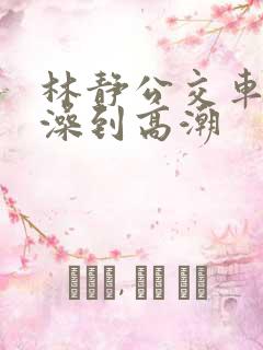 林静公交车伦流澡到高潮