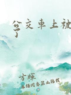 公交车上被摸爽了