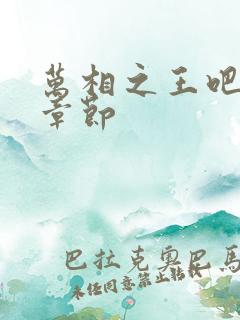 万相之王吧最新章节