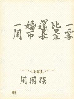 一婚还比一婚高周市长晨雾的光