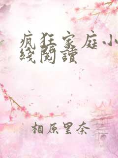 疯狂家庭小说在线阅读