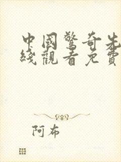 中国惊奇先生在线观看免费第1集