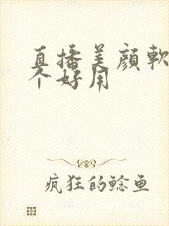 直播美颜软件哪个好用