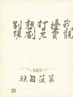 别想打扰我学电视剧免费观看