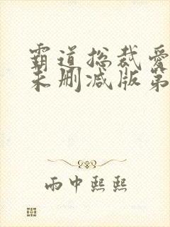 霸道总裁爱上我未删减版第1季