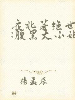 夜北著绝世神医:腹黑大小姐