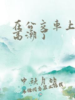在公交车上被弄高潮了