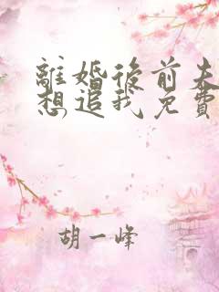 离婚后前夫总是想追我免费阅读全文章节