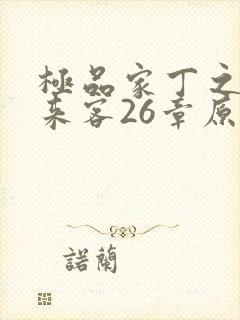 极品家丁之远方来客26章原文