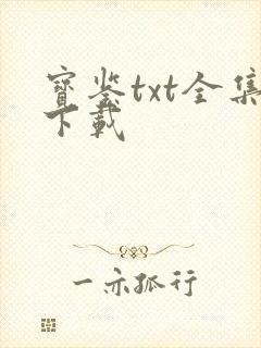 宝鉴txt全集下载