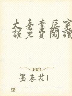 大秦李辰穿越小说免费阅读无弹窗
