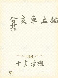 公交车上插入校花