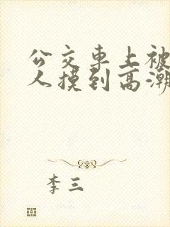 公交车上被陌生人摸到高潮