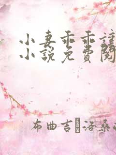 小妻乖乖让我宠小说免费阅读
