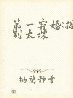 第一宠婚:总裁别太坏