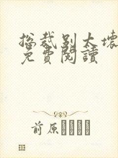 总裁别太坏小说免费阅读