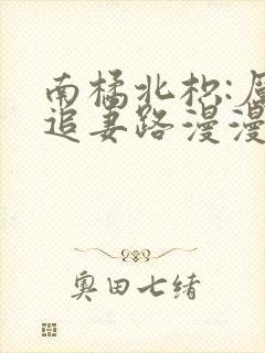 南橘北枳:厉少追妻路漫漫