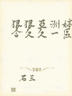 狠狠亚洲婷婷综合久久一区二区