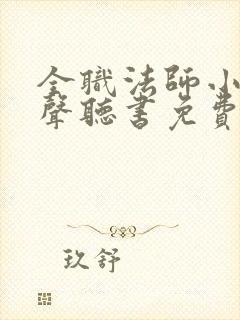 全职法师小说有声听书免费